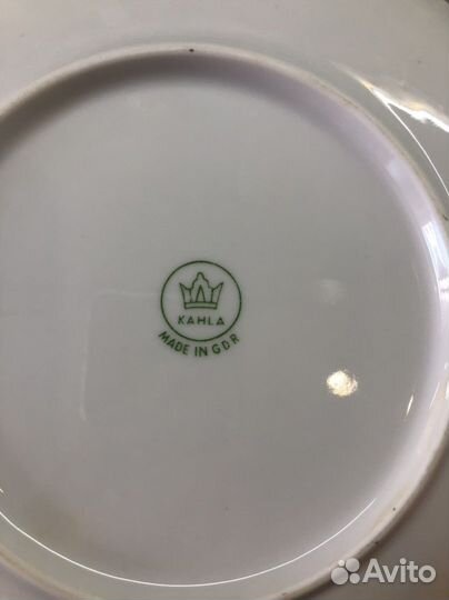 Тарелки закусочные из сервиза Мадонна