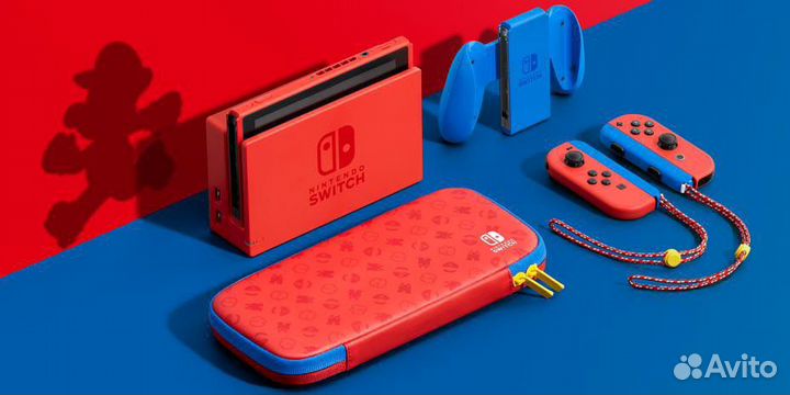 Nintendo Switch v2.0 Mario LE (магазин)