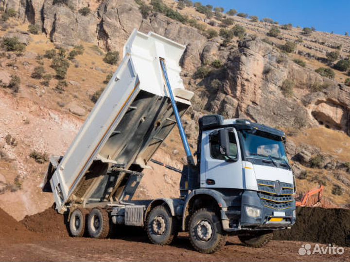 Песок карьерный в наличии