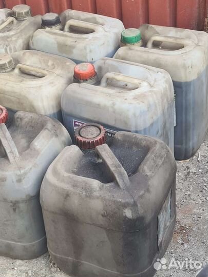 Отработанные масло