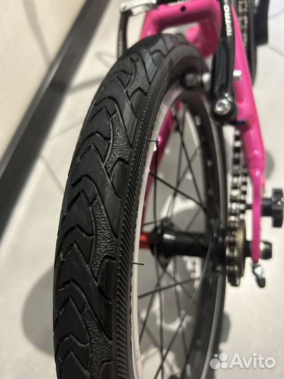 Легкий детский велосипед 116 beagle (16) розовый