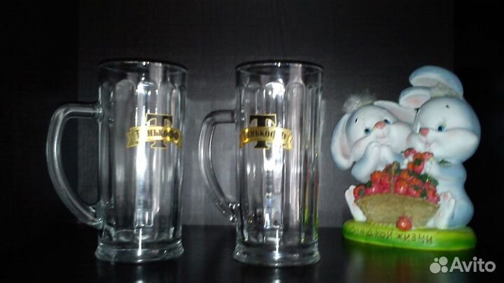 Пивная кружка-Тинькофф.2шт