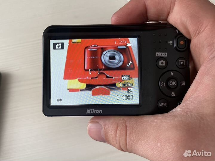 Мыльница nikon coolpix L29 Red