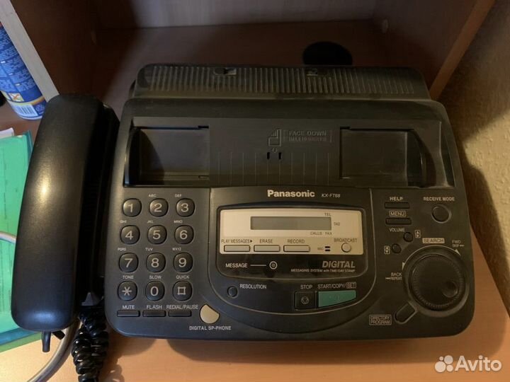 Телефон Факс panasonic
