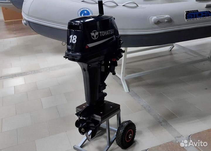 Лодочный мотор Tohatsu (Тохатсу) M18 (+доки 9.9 лс