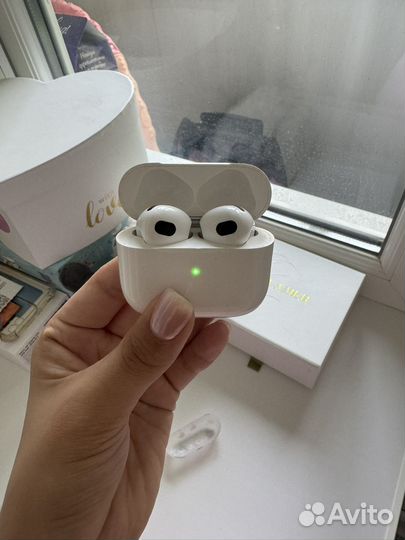 Наушники apple airpods 3 бу