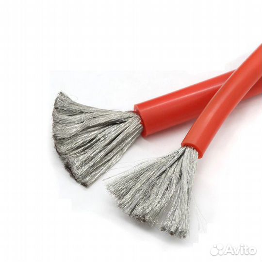 Кабель силиконовый медный луженный AWG 8 16 AWG20