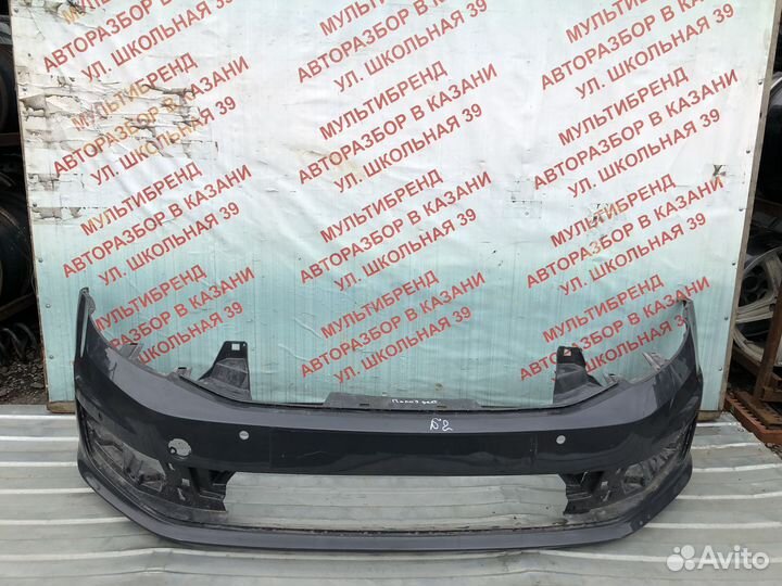 Бампер передний Фольксваген Поло 5 рестайлинг