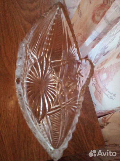 Салатница СССР Гусь-Хрустальный