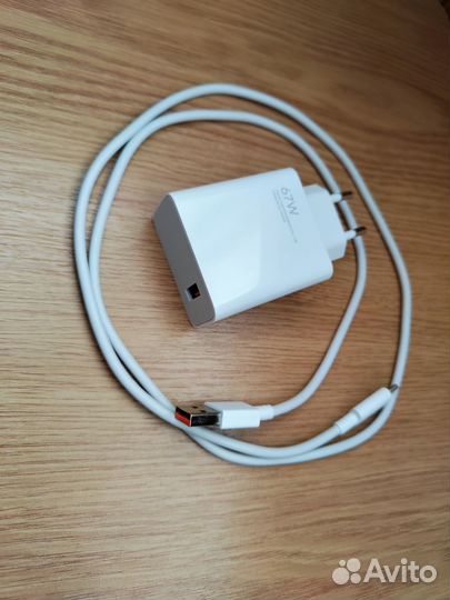 Оригинальная быстрая зарядка Xiaomi 65 Ватт