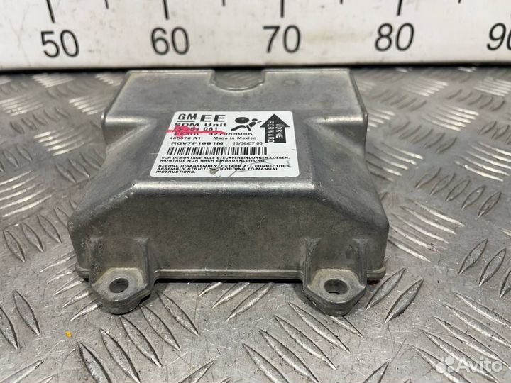 Б/У Блок управления AIR BAG Opel Astra H#002