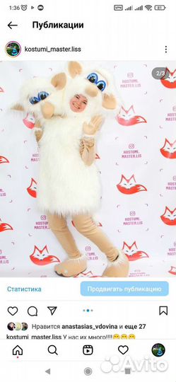 Костюм аниматора