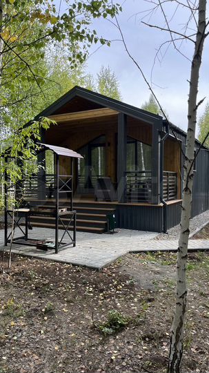 Коттедж 35 м² на участке 7 сот.