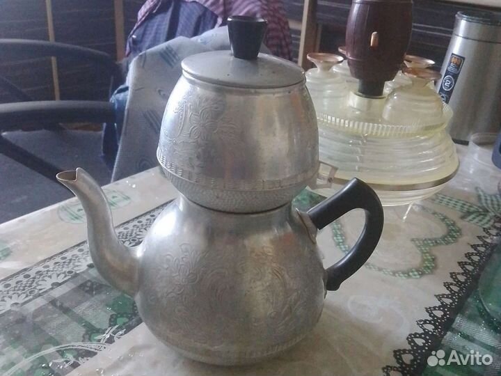 Чайник заварочный СССР алюминиевый