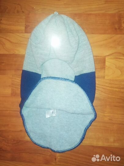 Шапка-шлем на мальчика 54 размер