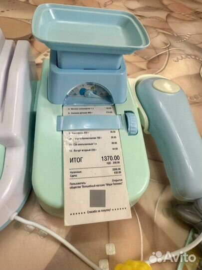 Детская игрушечная касса