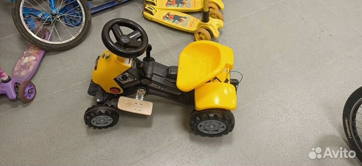 Электромобиль трактор