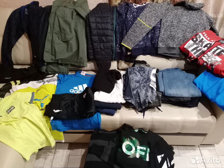 Вещи пакетом на мальчика 152-160