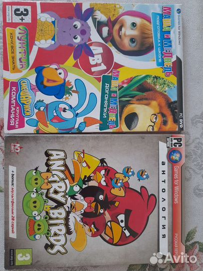Продам диски с игрой,с мультиками