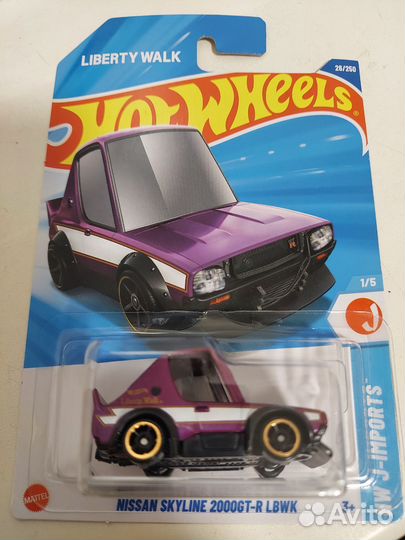 Hot wheels Nissan Skyline 2000GT- R lbwk