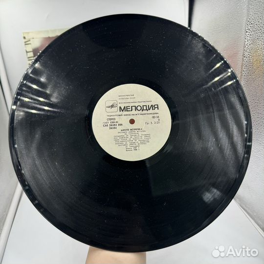 Винил виниловая пластинка место встречи рок