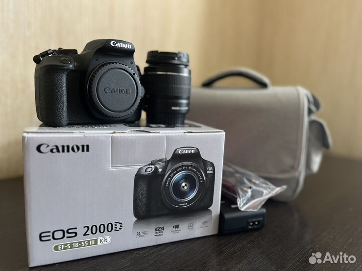 Фотоаппарат canon eos 2000d