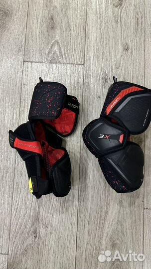 Налокотники хоккейные bauer sr