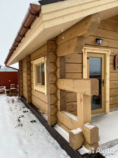 Строим уникальные Норвежские бани из Вологды