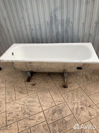 Ванная металлическая 170 б/у