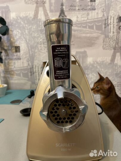Мясорубка электрическая scarlett