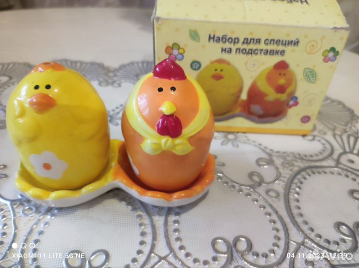 Набор солонка и перечница