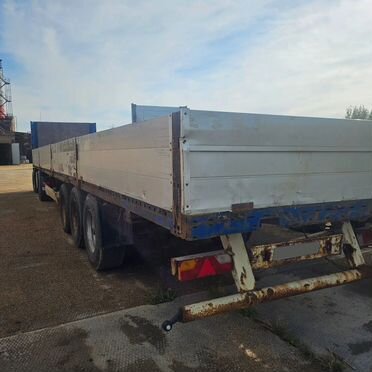 Полуприцеп бортовой Krone SDP27, 2005