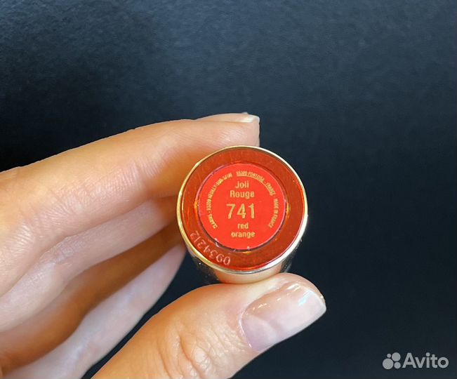 Помада clarins joli rouge 741