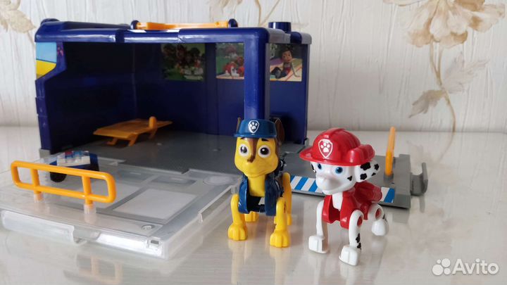 Щенячий патруль парковка сундучок