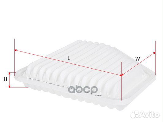 Фильтр воздушный toyota camry 3.5 2008 - 2011