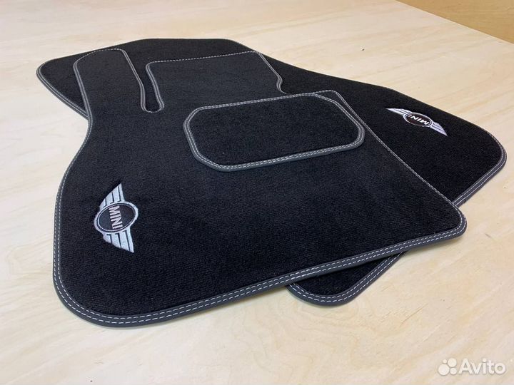 Коврики Mini Countryman R60 ворсовые велюровые