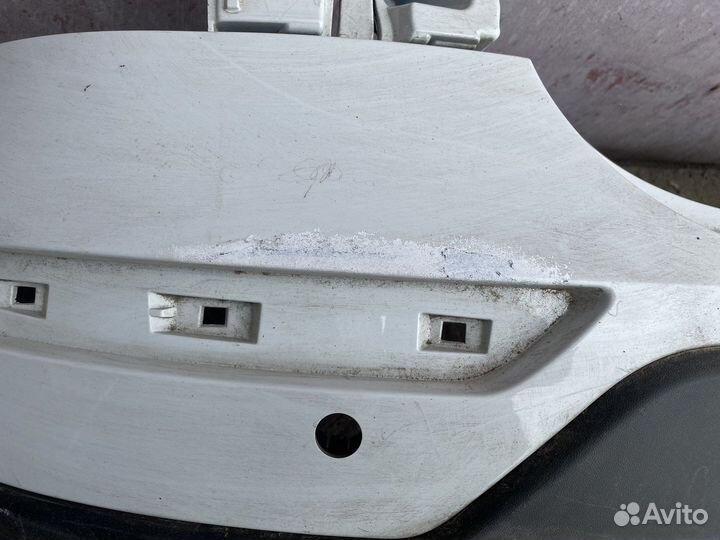 Skoda yeti бампер задний