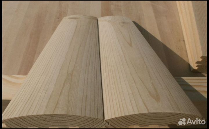 Блокхаус: сухая, ель, 1-2 сорт, 28х146х3, 1000м3/м