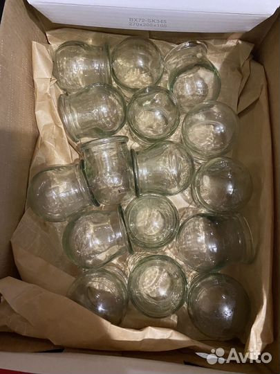 Вакуумные банки стеклянные