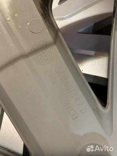 Колпаки на volkswagen r 15