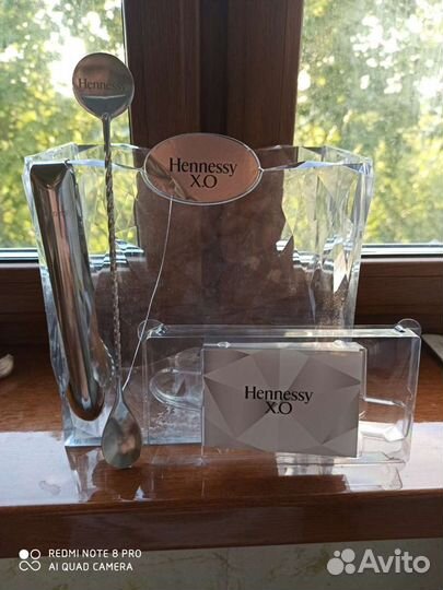 Коктейльная ложка и щипцы Xennessy для льда