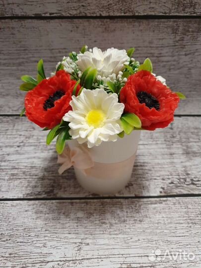 Букеты из мыла