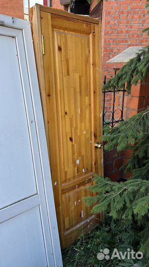 Дверь межкомнатная 600 с коробкой бу