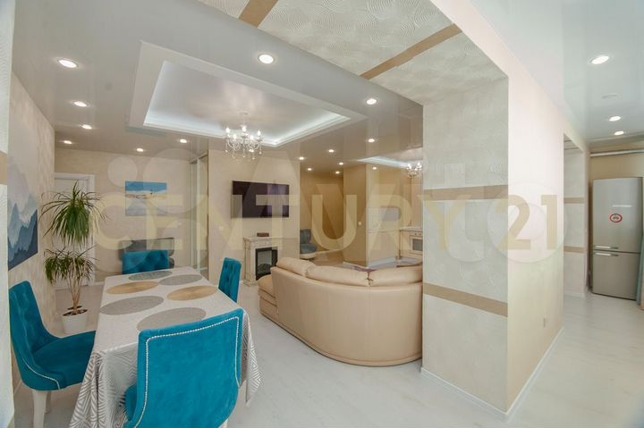 3-к. квартира, 105 м², 2/4 эт.