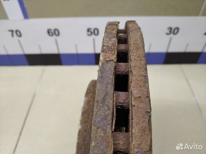 Диск тормозной передний вентилируемый Aveo (T300)