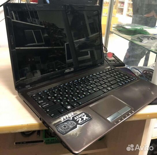 Ноутбук asus 2ядра/ 4гига ддр3