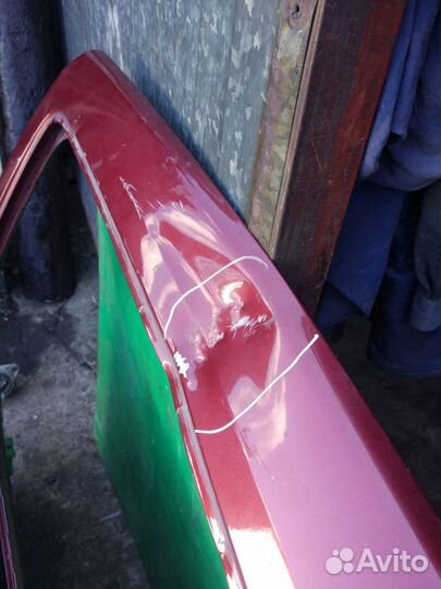 Дверь задняя левая Рено Сандеро 2009-2014 г