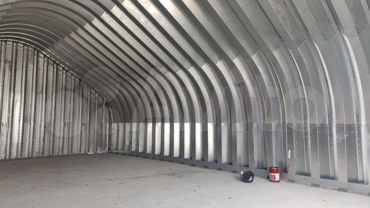 Склад на рампе и Открытая площадка, 140 м²