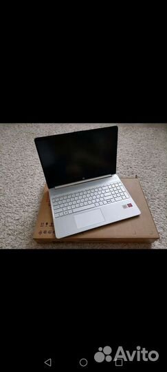 Ноутбук hp laptop 15s-eq1352ur абсолютно новый