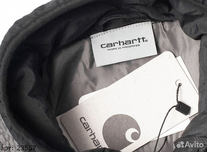 Шерпа carhartt (S-XXL) серая